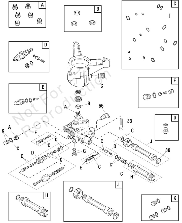 Briggs & Stratton Brute 020629 Replacement Parts, pump ...