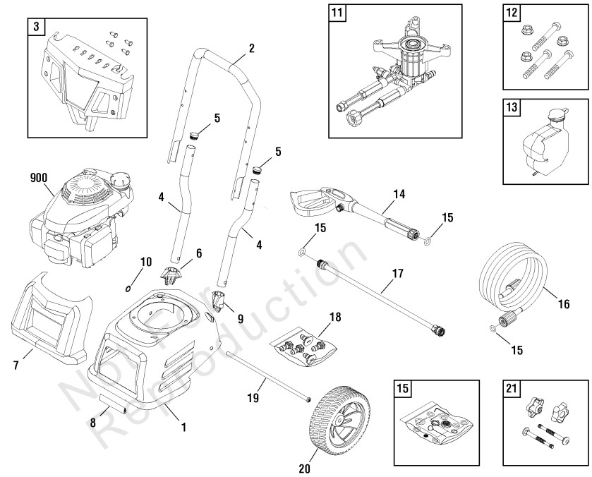 Amazon Com Lumix Gc Carburetor For Troy Bilt 3000 Psi 2 7 Gpm Pressure Washer B S With Choke Garden Outdoor