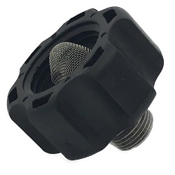 Universal Pressure Washer Garden Hose Inlet Connector With Filter – 3/4" GH X 1/2" NPT