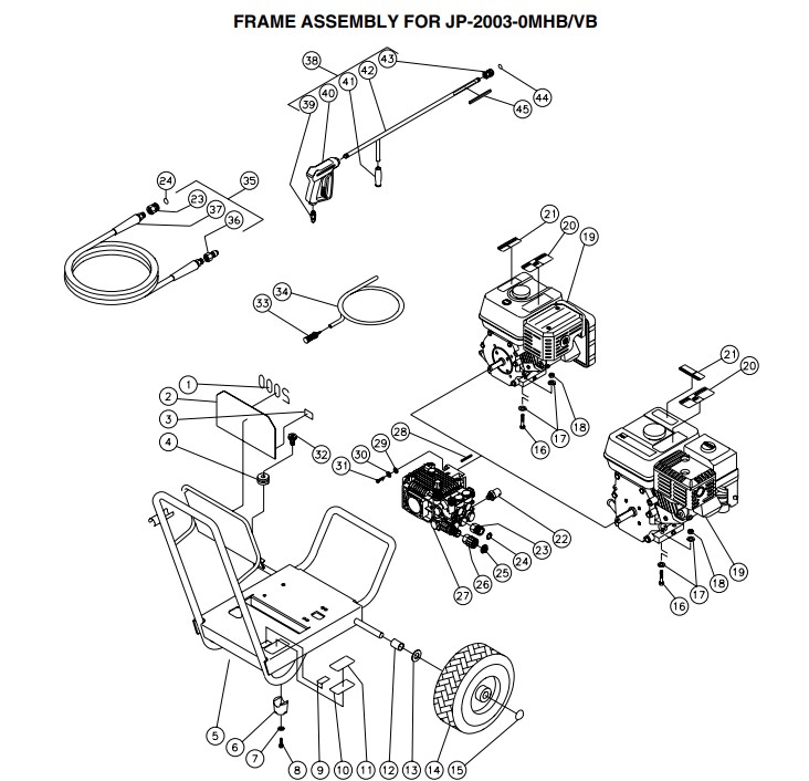 Honda pressure washer engine repair manual #5