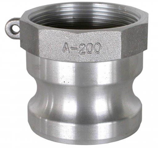 MVF 3/4" Type A Camlock Male Adapter X Female NPT, Aluminum Hose Fitting A075IAL