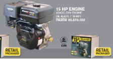 15.0 HP Engine