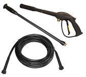 Pressure washer Trigger gun -hose-wand kit.