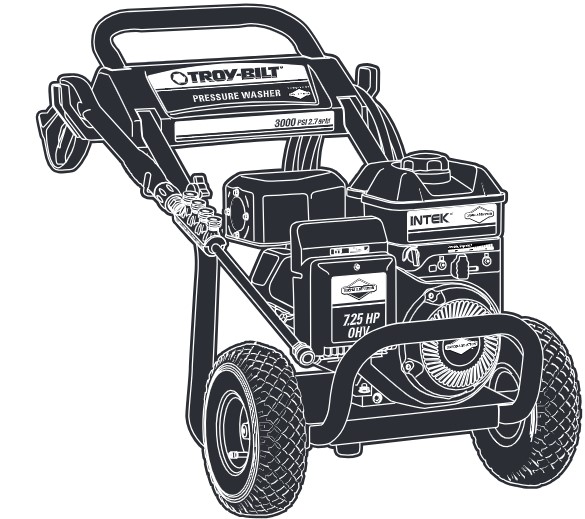 Elite pressure washer model 020220 breakdown & parts