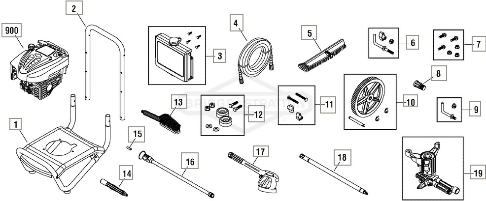 BRUTE 020291-02 replacement parts