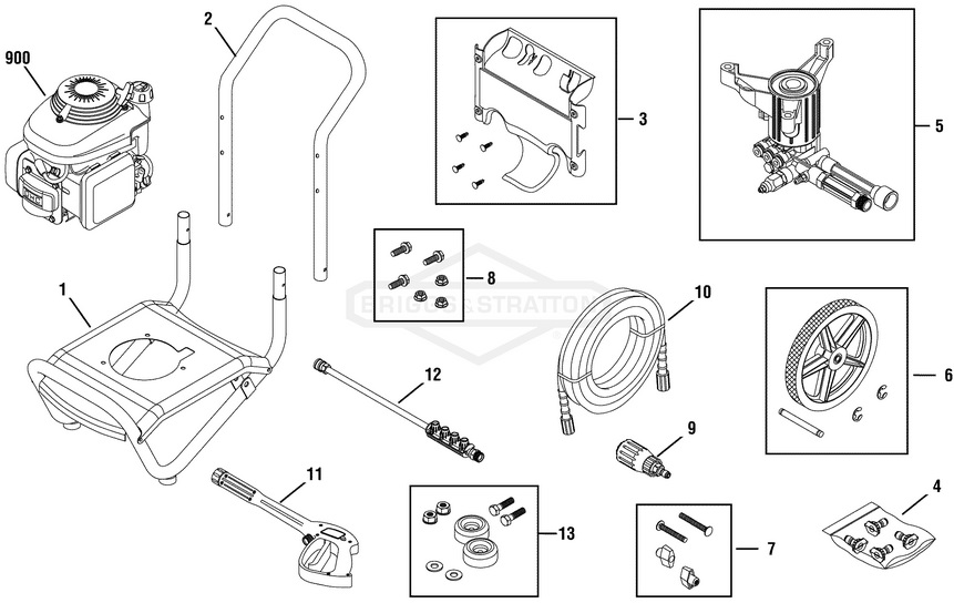 Brute Pressure Washer Partsnull