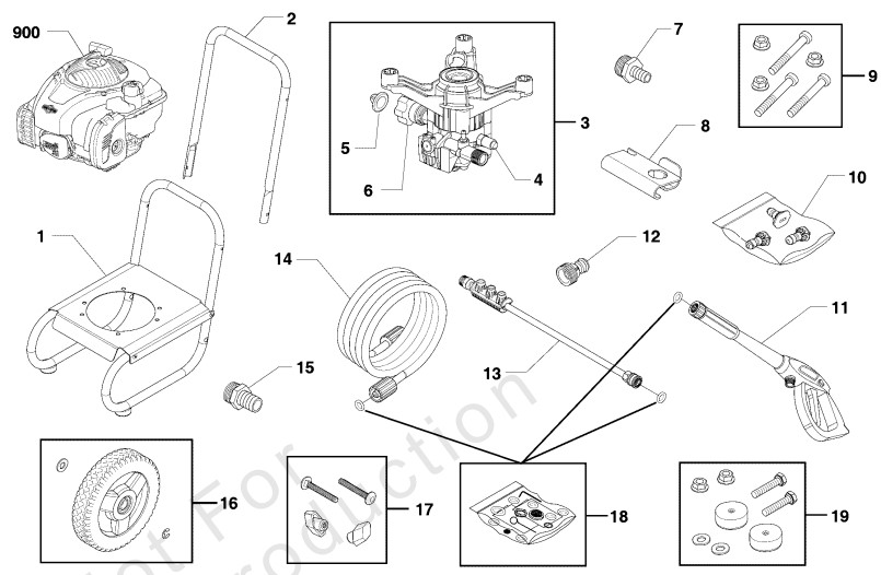 Briggs And Stratton Power Products 020250 1 2 550 Psi Briggs Stratton Parts Diagrams