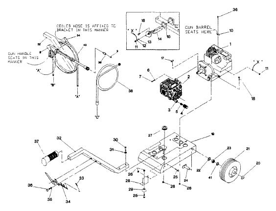 GENERAC 0457 parts breakdown