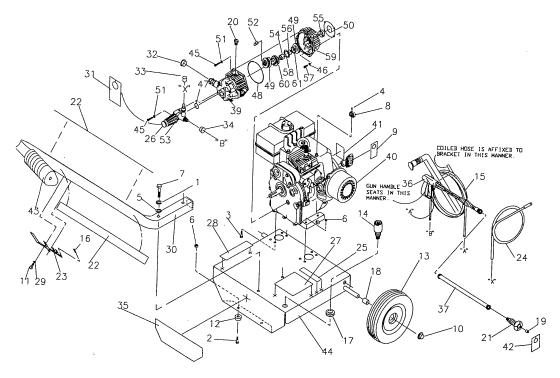 GENERAC 0501 parts breakdown