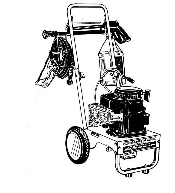 GENERAC 0778 parts breakdown