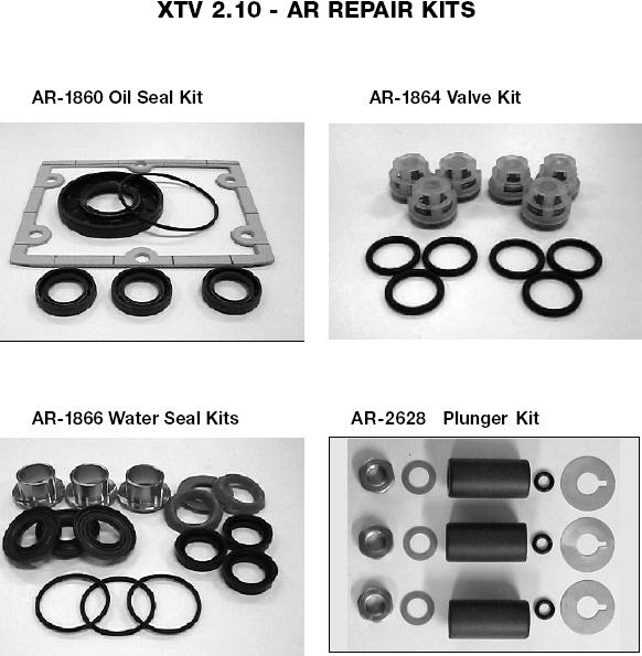 DeVilviss model 1002CWE repair kits