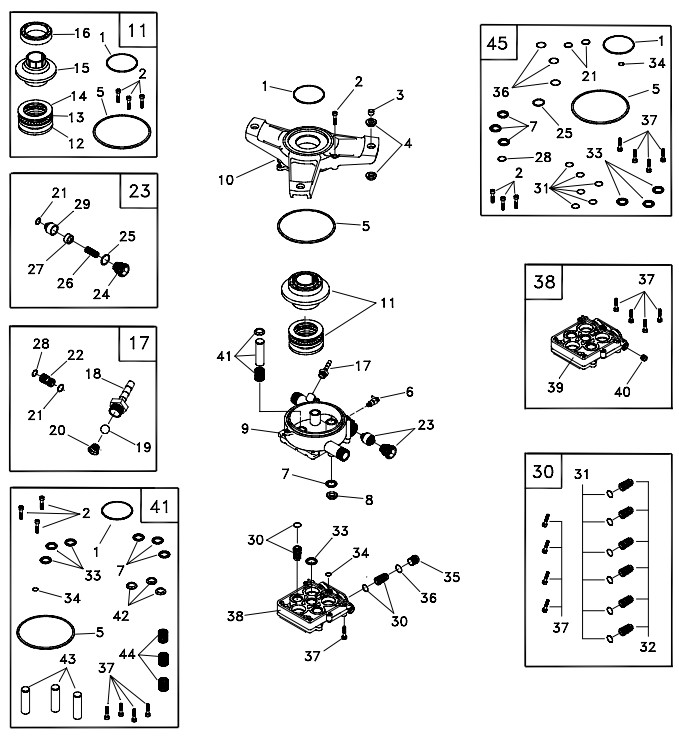 sears/craftsman model 580768340 pump breakdown