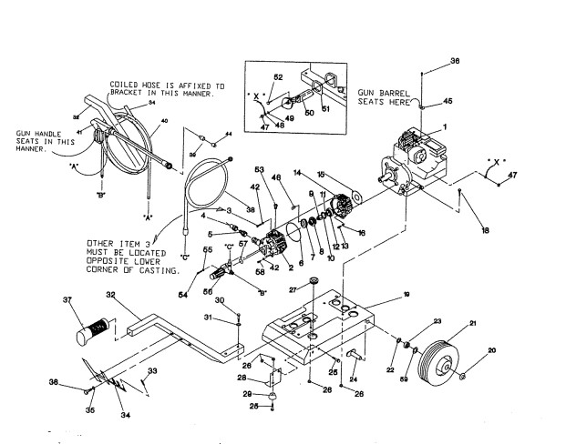 sears/craftsman pressure washer model 580751781 breakdown