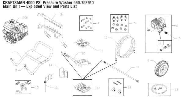 5800752990 replacement Parts