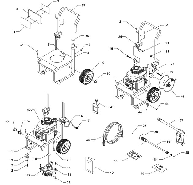 Craftsman 580768323 Pressure Washer Parts