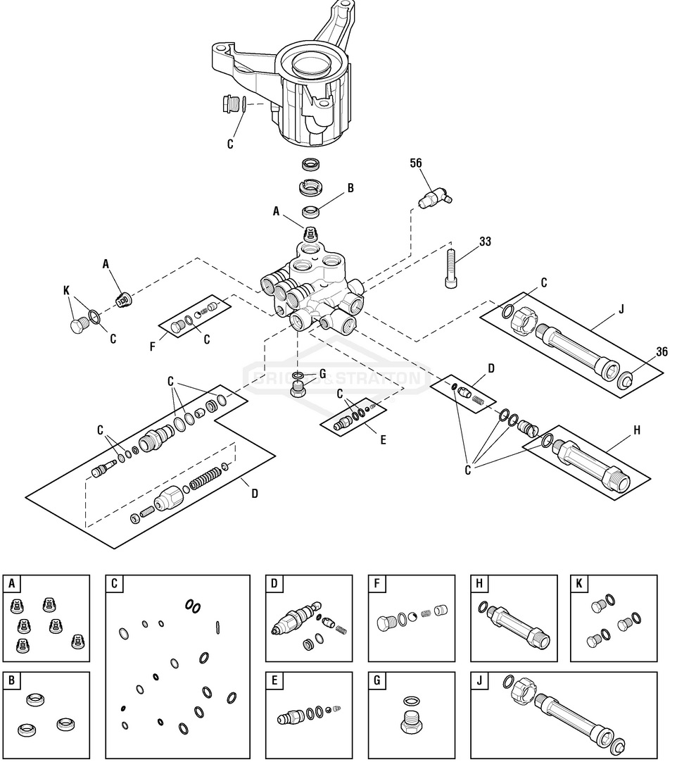 705778 Pump repair parts tech support