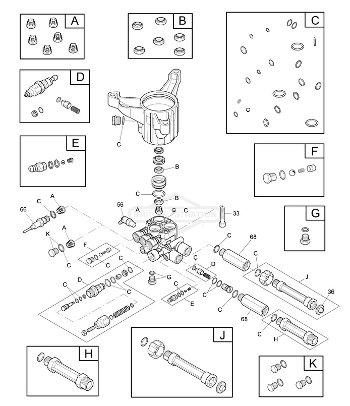 020686-00 & pump 706015 rebuild kits