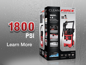 Cleanforce CF1800 Pressure Washer