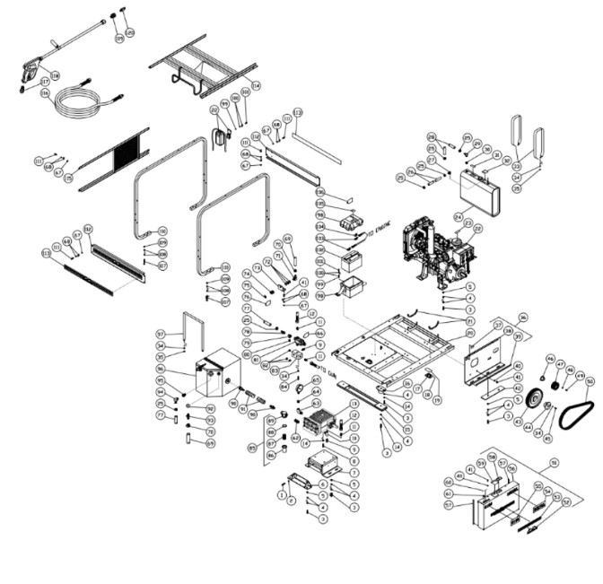 CW-6106-1MDK Pressure Washer Parts, Pumps, Repair Kits, Breakdowns & Manuals