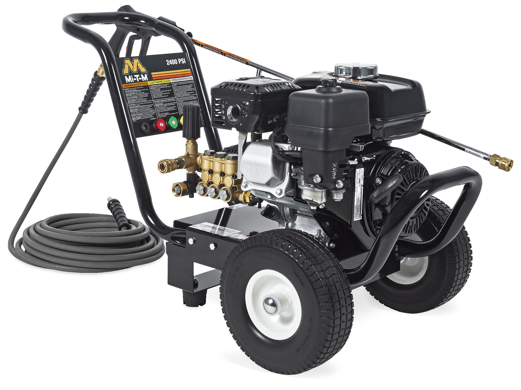 MI-T-M Cold water ELECTRIC drive pressure washers