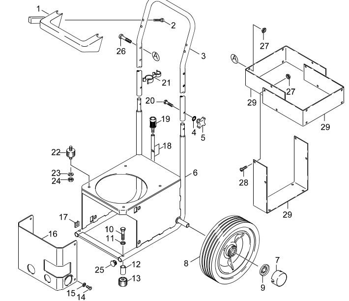 KARCHER K2200GC 1.884-822.0 Parts list pump repair manual