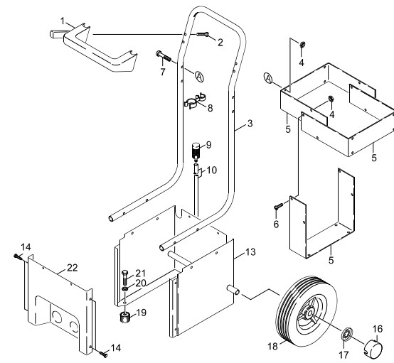 KARCHER K2200GM 1.050-930.0 Parts List pump manual