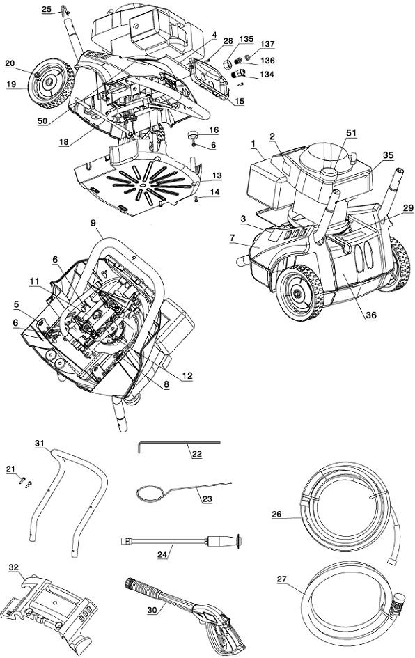 Excell Pressure Washer Model Vr2522 Replacement Parts Repair Kits Excell Pressure Washer Model Vr2522 Replacement Parts Repair Kits And Upgrade Pump