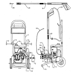 Coleman Powermate PW0832200.07 pressure washer parts