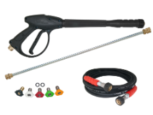 25' Hose, Gun, Wand, Tip Kit 25' Hose, Gun, Wand, Tip Kit