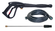 25' Hose, Gun, Wand Nozzle Kit 25' Hose, Gun, Wand Nozzle Kit