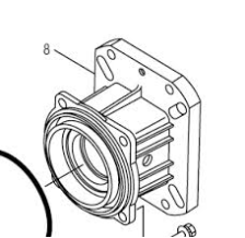 Adapter bearing cover