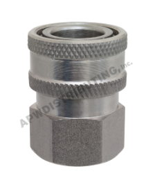 3/8" QC COUPLER X 3/8" FPT, STAINLESS STEEL