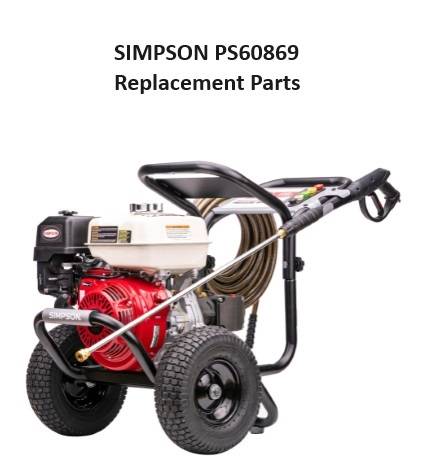 SIMPSON PS60869 Pressure Washer Parts