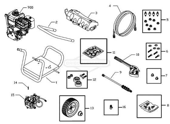 BRIGGS & STRATTON, 020224-0 Parts