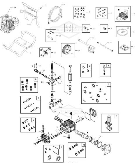 BRIGGS & STRATTON, 020225-0 Parts