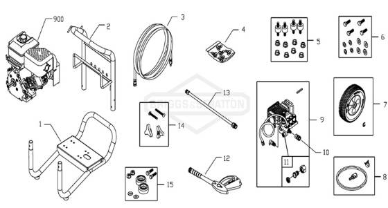 BRIGGS & STRATTON, 020325-0 Parts