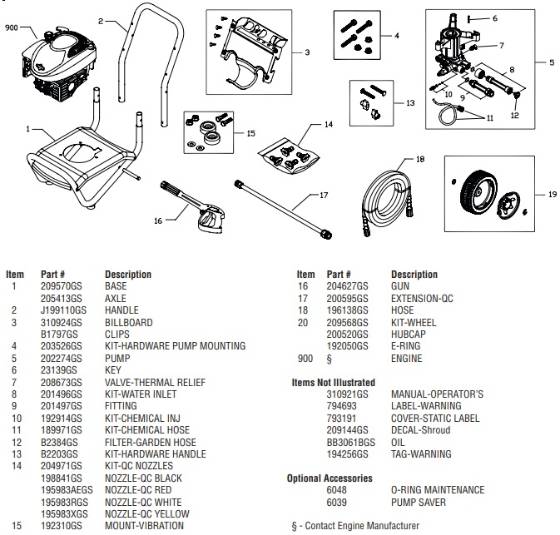 BRIGGS & STRATTON, 020420-0 Parts