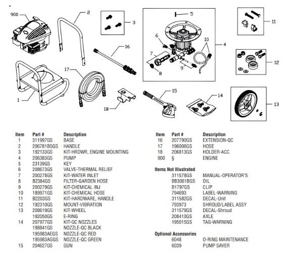 BRIGGS & STRATTON, 020439-0 Parts