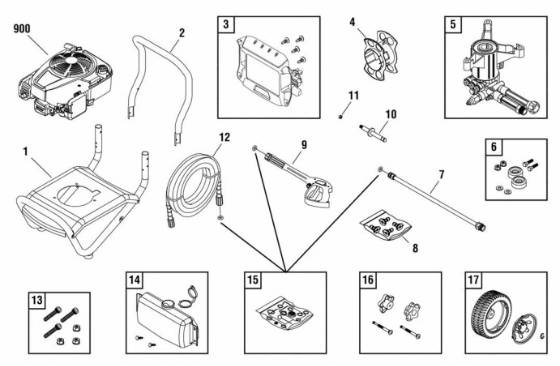BRIGGS & STRATTON, 020501-00 Parts