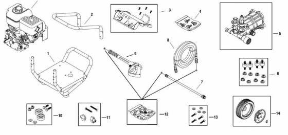 BRIGGS & STRATTON, 020504-01 Parts