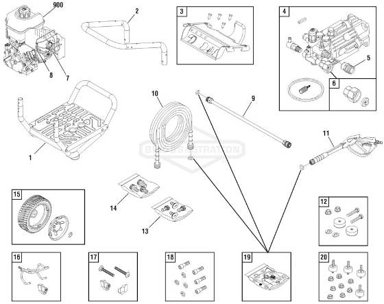 BRIGGS & STRATTON, 020595-02 Parts
