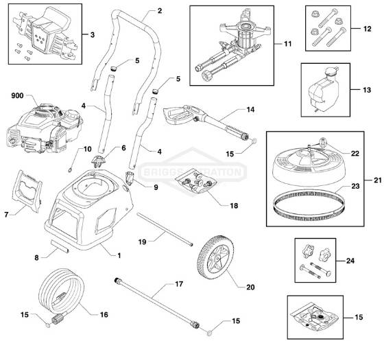 BRIGGS & STRATTON, 020679-00 Parts