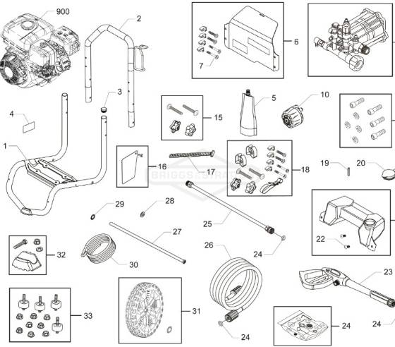 HUSQVARNA, 020798-01 Parts