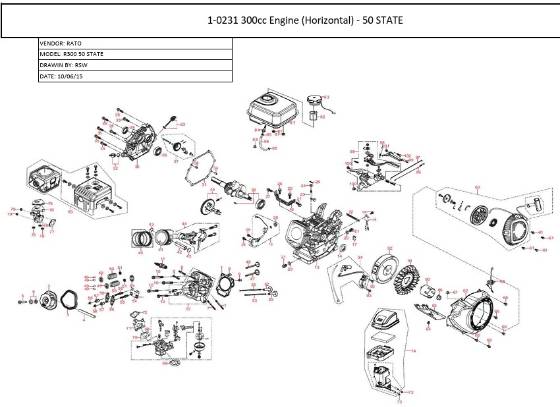 Mi-T-M, 1-0231 Engine Parts
