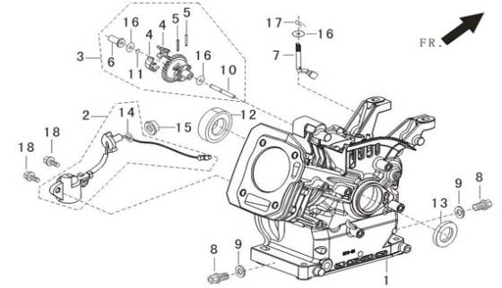 Mi-T-M, 1-0262 Engine Parts