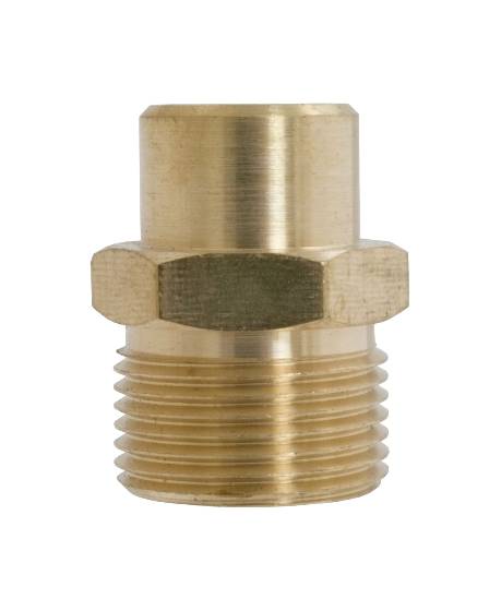 22mm Plug x 1/4" FPT