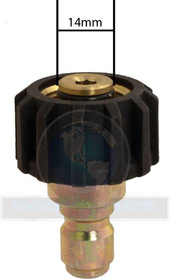 22MM x 1/4" Plug Adapter