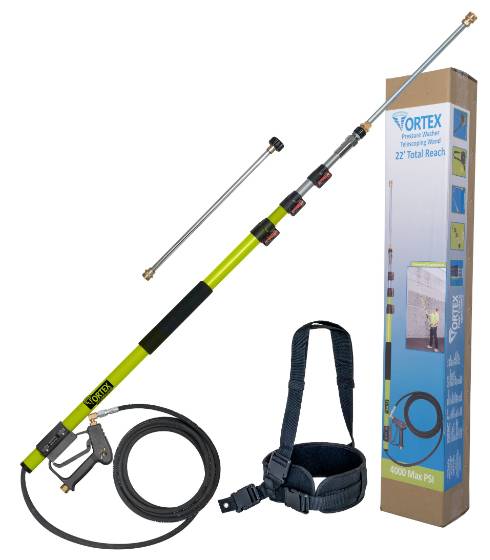 18' Telescoping Wand W/Belt