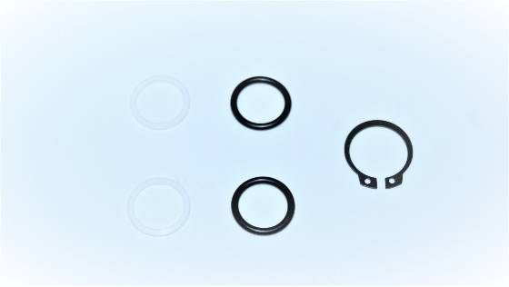 HOSE REEL SWIVEL REPAIR KIT, 90 DEGREE, STAINLESS STEEL