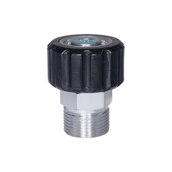 AL554-B, ADAPTER, 14MM PLUG x 15MM TWIST COUPLER